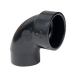 ABS Elbow Fitting 90° x 3in Black