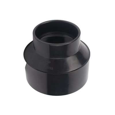 ABS Reducing Coupling 3in x 1½in Black