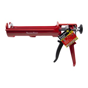 Pro Dual High Density Cradle-Style Caulking Gun 9" Red