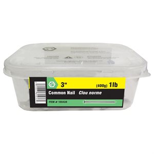 Common Clou 3po 1 lb (400 G) / Pkg