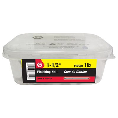 Finition Clou 1 ½po 1 lb (400 G) / Pkg