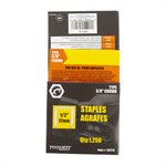 Staples T50 ½in x 3 / 8in Crown 20ga 5000 / pk