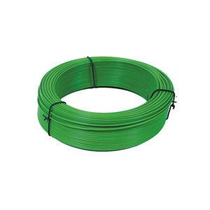 PVC Coated Steel Tie Wire 16ga x 3½ Green