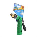 Hose Nozzle Sprayer Rear Trigger Ergo Grip 3 Pattern Green