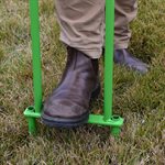 Lawn Coring Aerator Step On Carbon Steel 37-1 / 2"