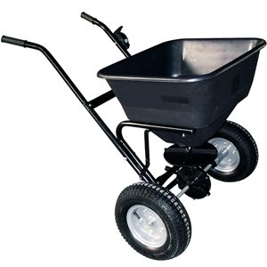 Broadcast Spreader Seed & Fertilizer With Wheels 66lb (30kg)