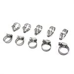 10PK Hose Clamp No.28 S / S 1 ¼ - 2 ¼in