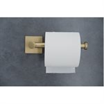 3PC Serenity Bathroom Hardware Wallmount Set Brushed Gold