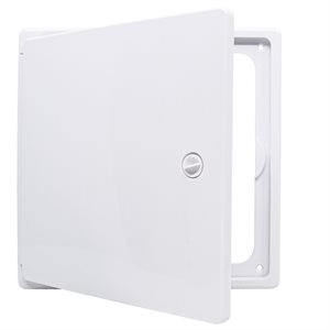 Access Panel Plastic 6in x 6in White