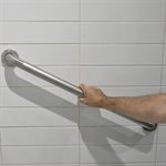 Bathroom Grab Bar Straight 24in x Ø:38mm (1.5in) Stainless Steel
