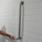Bathroom Grab Bar L-Shape 36in x 36in x Ø:38mm (1.5in) Stainless Steel