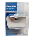 Toilet Paper Holder With Cover Chrome 5.3in