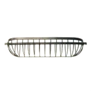 Heavy Duty Wire Window Trough Planter with Coco Liner 24in Black