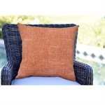 Outdoor Toss Pillow 16in x 16in Solid Coral