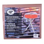 Barbecue Charcoal with Folding Tri-Pod Stand 18in