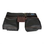 Prestige Waist Apron Leather 15-Pocket with Leather Belt (2L / 3M / 10S)