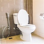 2-Piece Toilet Single Flush 4.8L Round Bowl White