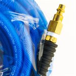 Air Hose ¼inX50ft Polyurethane Quick Coupler & Plug with ¼in female NPT