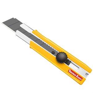 Heavy Duty Snap-Off Utility Knife Ratchet-Lock Blade 25x0.7x125mm