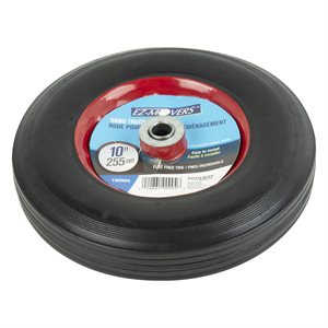 Replacement 10" Flat Free Wheel for 191000 Hand Trolly