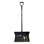 Snow Pusher 20" Poly Blade Fibreglass D-grip Handle 51"