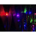 LED String Lights 5MM Conical 50 Jewel Multi 16.3'