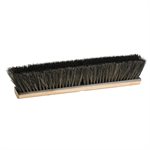 Push Broom Head Only 18in Horsehair Blend for Fine Sweep