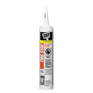 Fire Stop Fire-Rated Silicone Sealant 300ml Light Grey