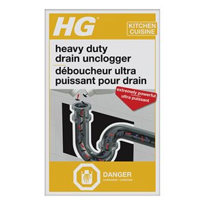 HAZ HG Deboucheur Ultra Puissant Pour Drain 1L