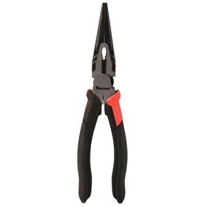 Long Nose Pliers 8in Carbon Steel Black Phosphated