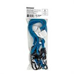 3PK Tie Down Bungee Stretch Cord 18in Blue