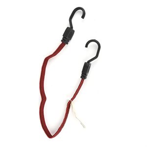 Tie Down Flat Stretch Cord 3 / 4in x 24in Red