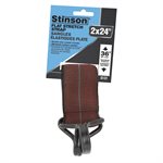 Tie Down Flat Stretch Strap with J Hooks 2in x 24in Red
