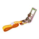 Tie Down Ratchet Strap With S-Hooks 1in x 12ft 500lb