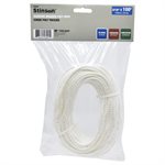 8-Carrier Diamond Braided Poly Rope 3 / 16in x 100ft