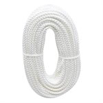 Corde Poly Tressée Au Diamant 8-Carriers 1 / 4po x 100pi