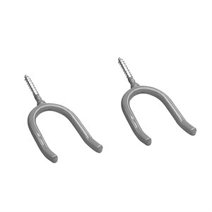 Screw-In Tool Hooks 2Pk