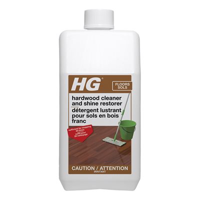 HG Detergent Lustrant Pour Sols en Bois Franc 1L