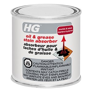 HG Absorbeur De Taches D’Huile Et De Graisse Pour Carrelages 250ml