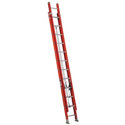 Ladder 28ft Fiberglass Extension 1A 300lb Capacity