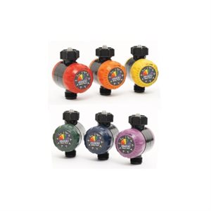 6PC Colorstorm™ Mechanical Water Timers