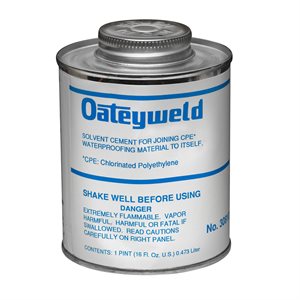 Oateyweld CPE Solvent Cement With Dauber 16oz