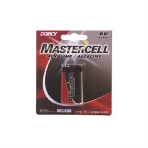 Batterie Alcaline Mastercell™ 9 Volts