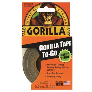 Gorilla All Purpose Repair Tape 1in x 30ft Black