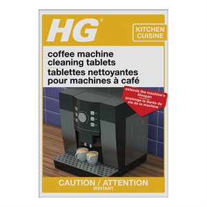 HG Tablettes Nettoyantes Pour Machines A Café 10pk
