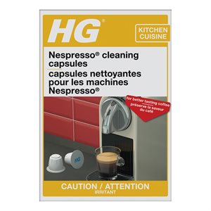 HG Capsules Nettoyantes Pour Les Machines Nespresso™ 6pk
