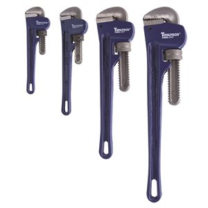 4PC Pipe Wrench Set 8-10-14-18in