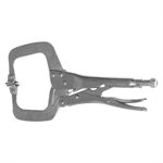 Locking C-Clamp Pliers With Swivel Pads 6in