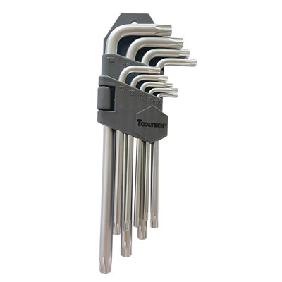 9PC Tamper Proof Torque Key Cr-V Set