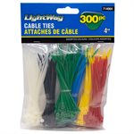 Attaches de Câble 300pi 4po Couleurs Assorties